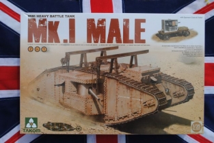 TAKOM 2031 WWI Heavy Battle Tank MK.I MALE